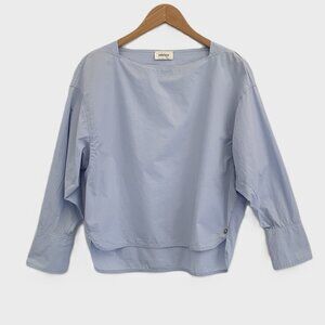 Ottod’Ame Blouse Long Sleeve Relaxed Fit Dropped Shoulder Size 4